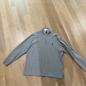Polo by Ralph Lauren Gray Zip Up Sweater